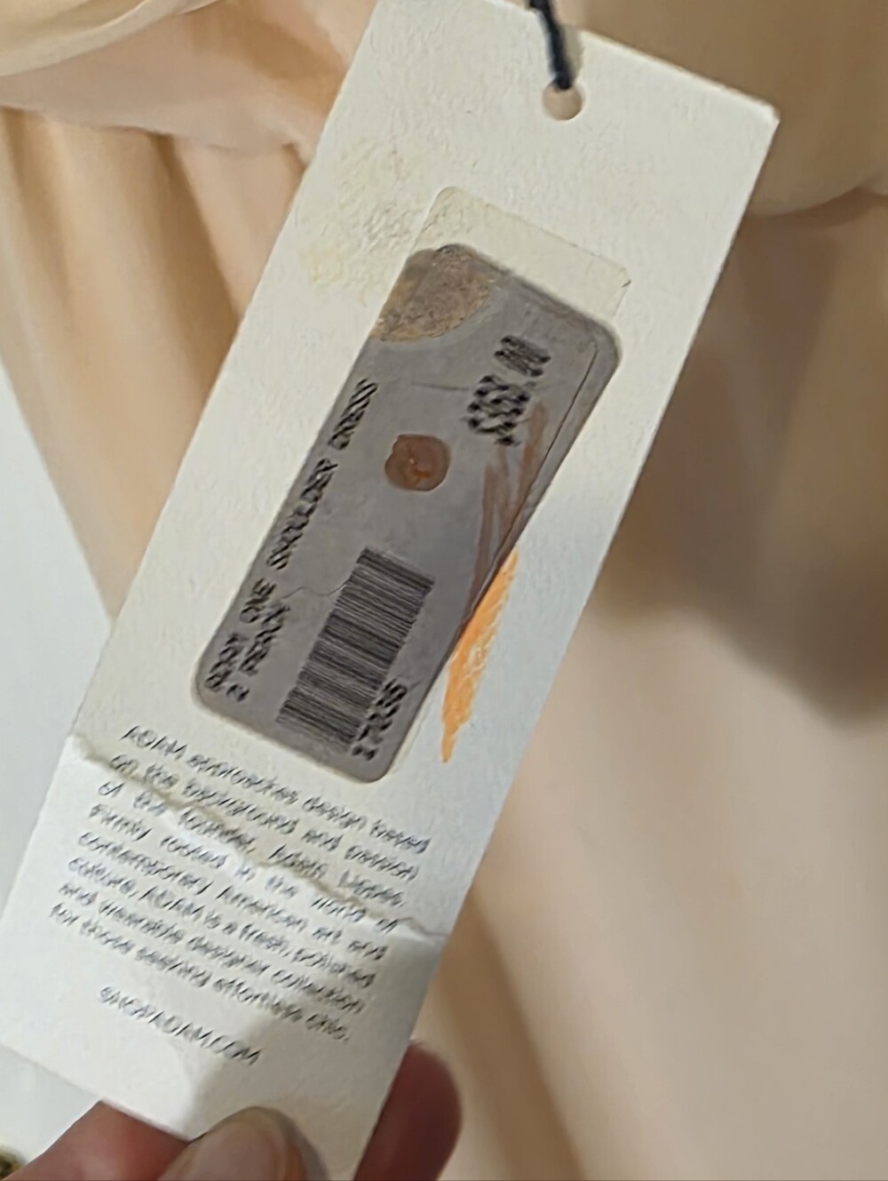 Adam Lippes One-Shoulder Peach Chiffon Midi Dress Size 2 NWT - Picture 6 of 13